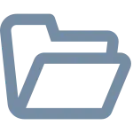 Folder Open SVG Icon